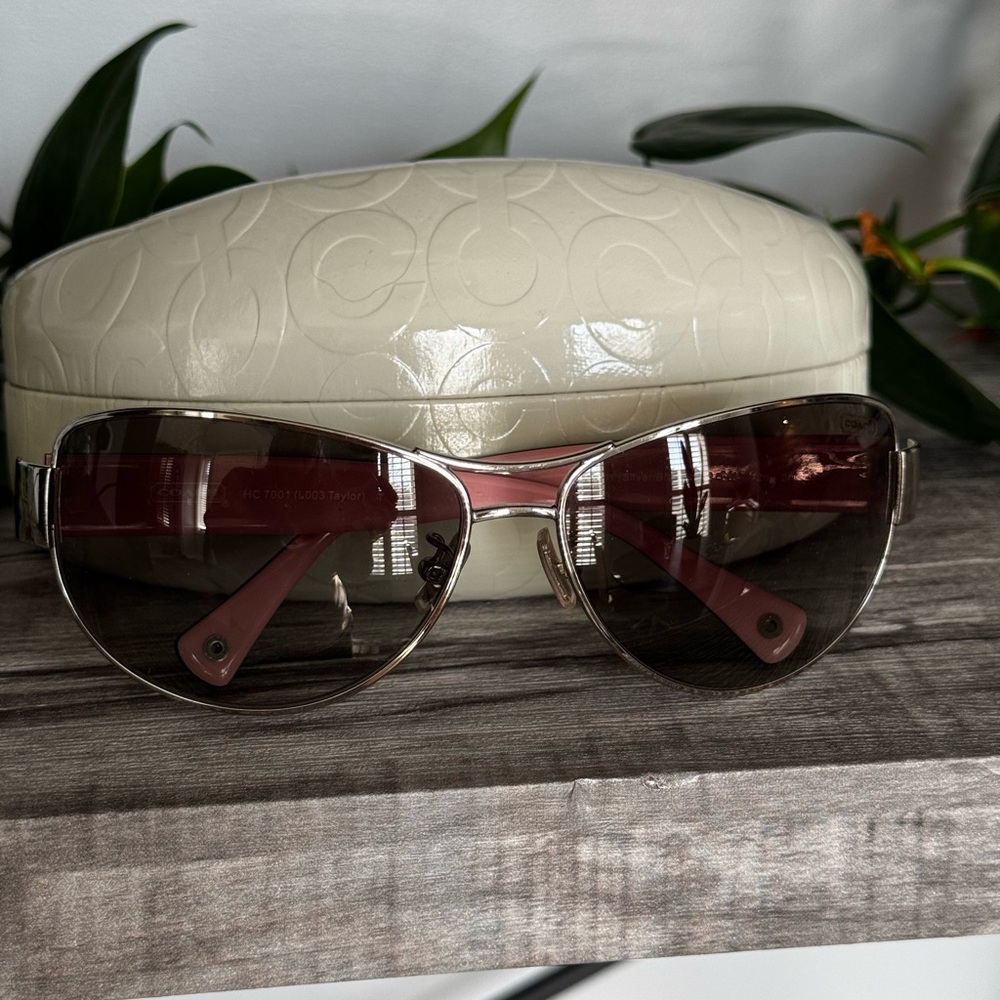 Coach Pink Sunglasses